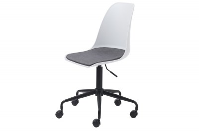 Dizajnová kancelárska stolička Jeffery biela