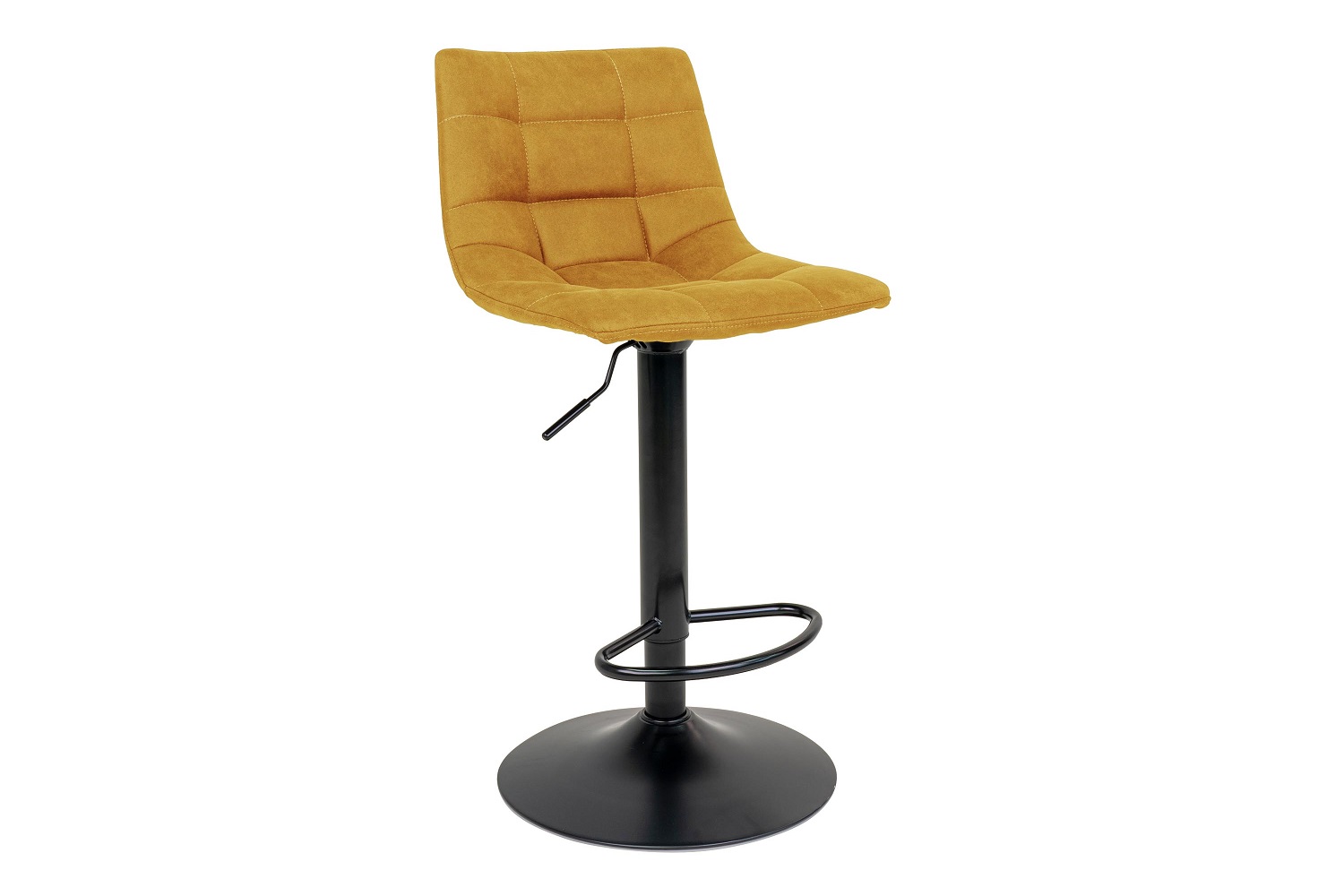 Norddan Dizajnová barová stolička Dominik horčicová