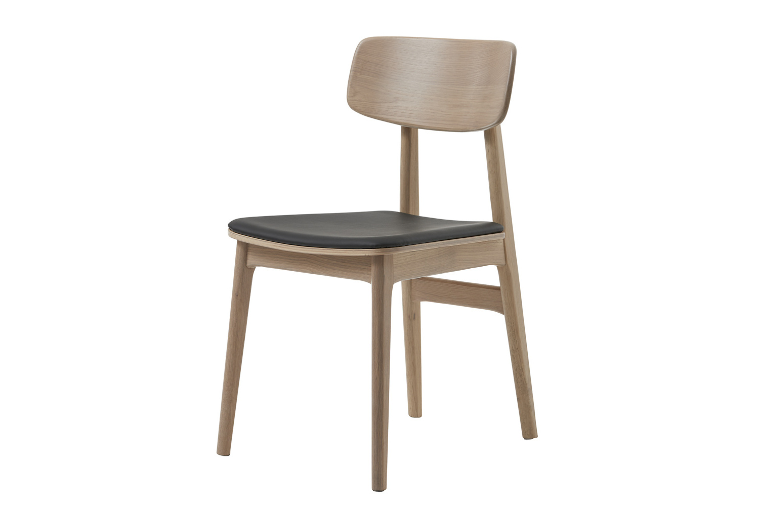 E-shop Furniria 23938 Dizajnová stolička Harper prírodná - čierna