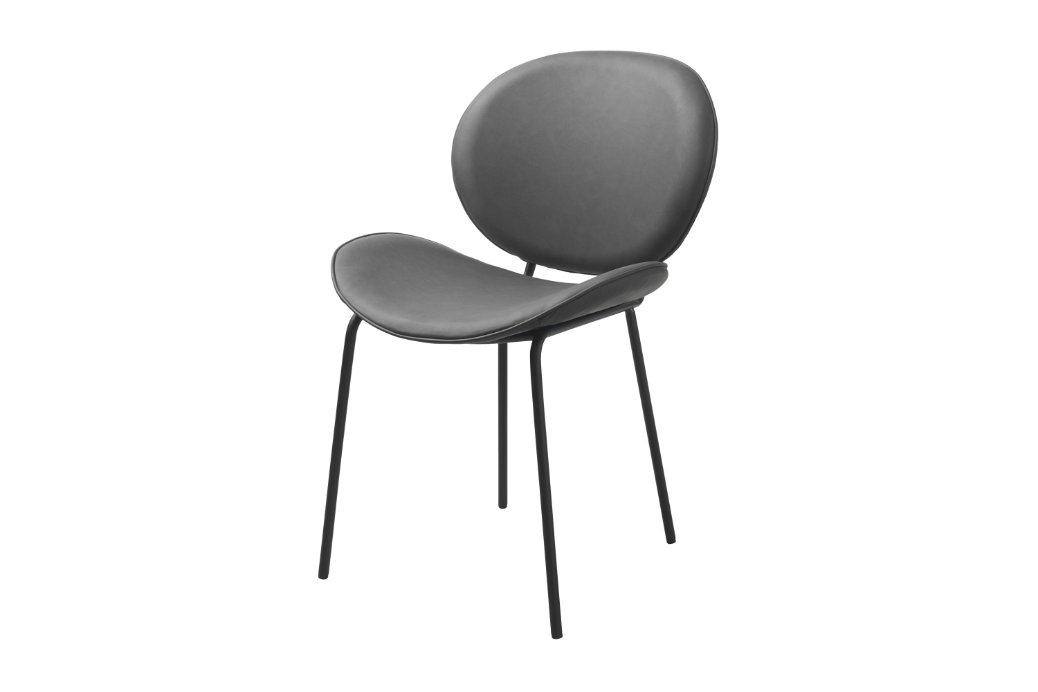 Furniria 24036 Dizajnová stolička Wilson sivá