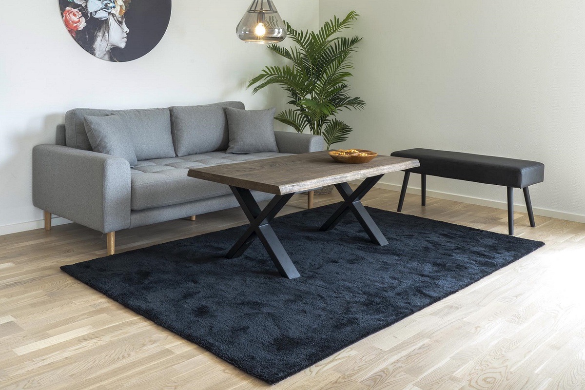Norddan Dizajnový koberec Kantana 230 x 160 cm čierny