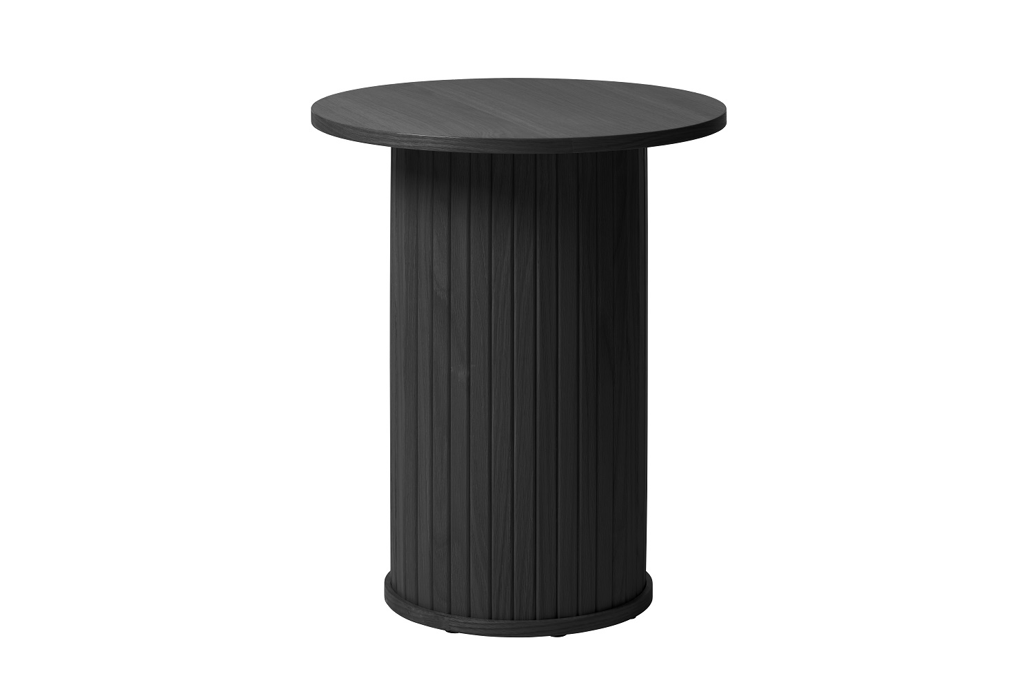 E-shop Furniria Dizajnový odkladací stolík Vasiliy 50 cm čierny dub