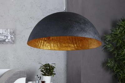Dizajnová lampa Glimer 50cm čierno-zlatá
