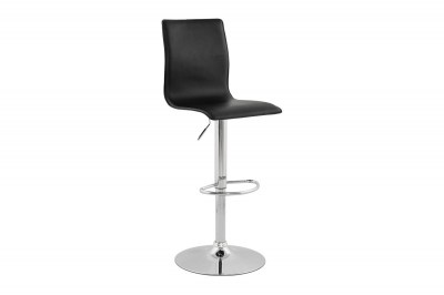 Dizajnová barová stolička Liam čierna