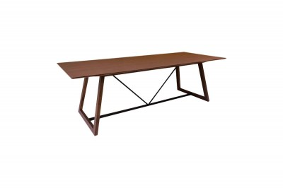 Dizajnový jedálenský stôl Miriam 240, orech