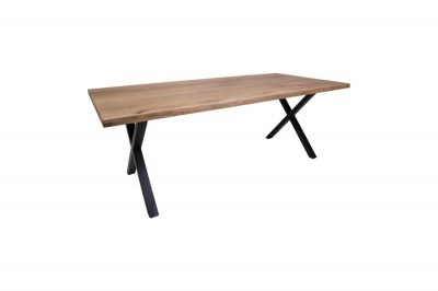 Dizajnový jedálenský stôl Finnegan, tmavý dub