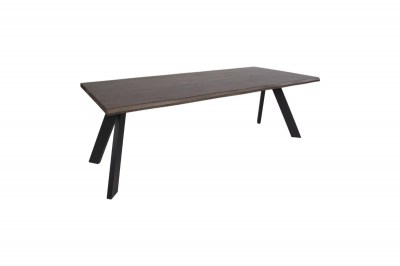 Dizajnový jedálenský stôl Skye, tmavý olejovaný dub