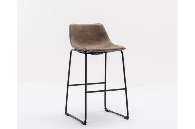 Dizajnová barová stolička Alba taupe
