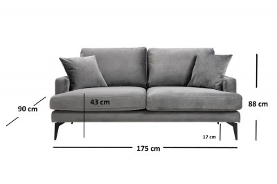 dizajnova-sedacka-fenicia-175-cm-siva-3