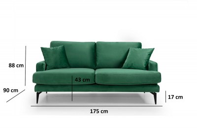 dizajnova-sedacka-fenicia-175-cm-zelena-3