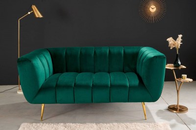Dizajnová sedačka Nikolai 165 cm smaragdová zelená