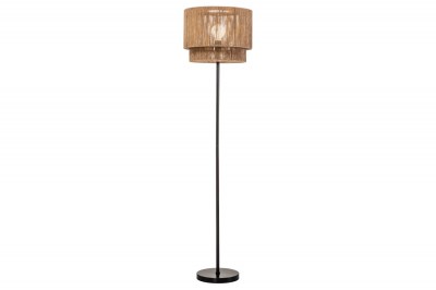 Dizajnová stojanová lampa Desmond 150 cm papierový ratan