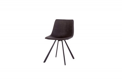 Dizajnová stolička Claudia tmavosivá