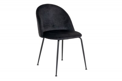 Dizajnová stolička Ernesto čierna