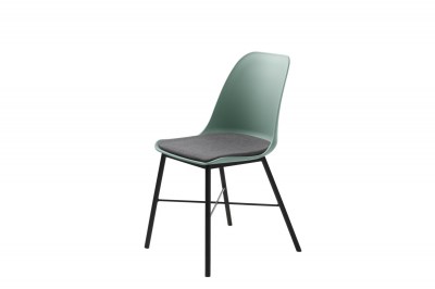 Dizajnová stolička Jeffery matná zelená