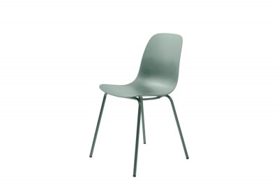 Dizajnová stolička Jensen matná zelená