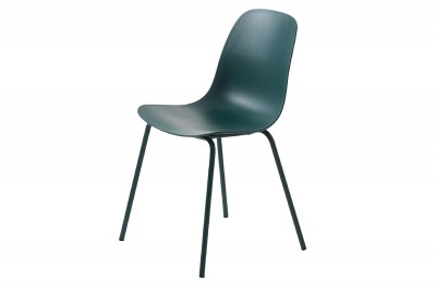 Dizajnová stolička Jensen petrolejová