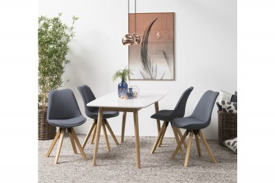 Dizajnová stolička Nascha, tmavo šedá