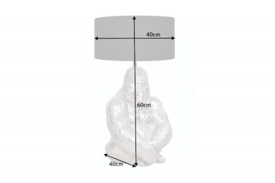dizajnova-stolova-lampa-gorila-60-cm-cierno-strieborna-7