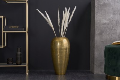 Dizajnová váza Khalil 50 cm zlatá
