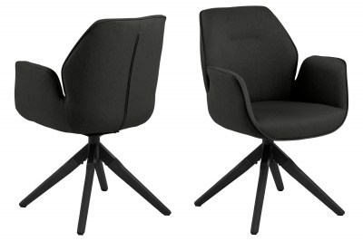 Dizajnová stolička Ariella čierna