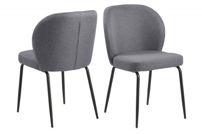 Dizajnová stolička Cindy sivá