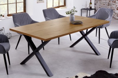 Dizajnový jedálenský stôl Giuliana X 180 cm dub