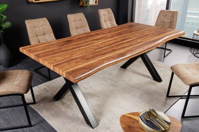 Dizajnový jedálenský stôl Kaniesa 160 cm vzor orech