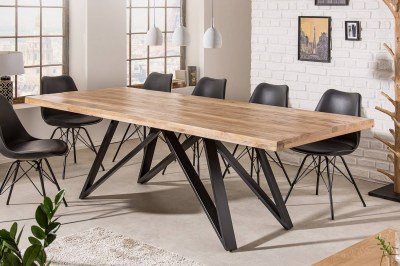 Dizajnový jedálenský stôl Thunder 240 cm mango