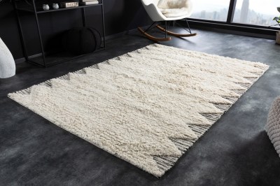 Dizajnový koberec Kalyssa 230 x 160 cm slonovinový