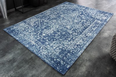 Dizajnový koberec Palani 230 x 160 cm modrý