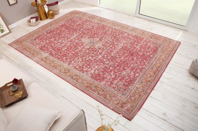 Dizajnový koberec Saniyah 350 x 240 cm červený