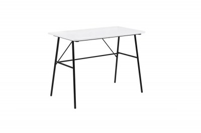 Dizajnový písací stôl Nava 100 cm, biely 2