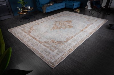 Dizajnový koberec Rex 350 x 240 cm béžový