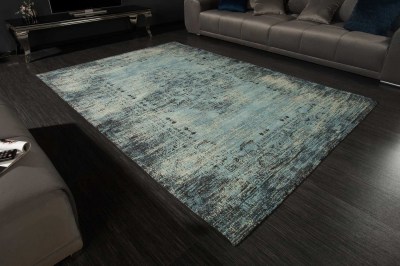 Dizajnový koberec Saniyah 240 x 160 cm tyrkysovo-modrý