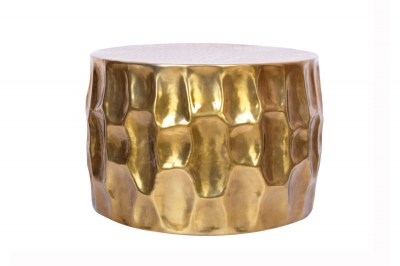 Dizajnový konferenčný stolík Alijah 55 cm zlatá farba