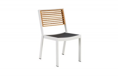 Záhradná jedálenská stolička HIGOLD - York Dining Chair White/Black