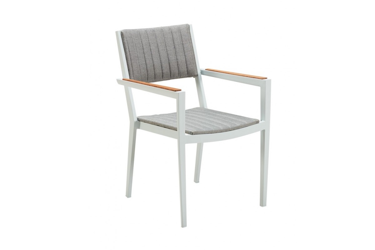 E-shop Higold Záhradná jedálenská stolička HIGOLD Champion biela